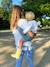 Porte-bébé et enfant en denim 9 mois - 4 ans bleu jean 1 - vertbaudet enfant 
