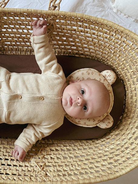 Coussin P'tit Panda beige imprimé 2 - vertbaudet enfant 