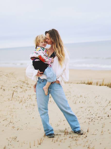 Porte-bébé et enfant 9 mois - 4 ans beige+noir 9 - vertbaudet enfant 