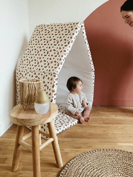 Tapis de motricité XL Leopard beige imprimé 3 - vertbaudet enfant 