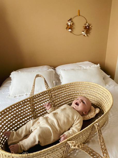 Coussin P'tit Panda beige imprimé 3 - vertbaudet enfant 