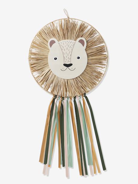 Attrape-rêves Lion vert sauge 1 - vertbaudet enfant 