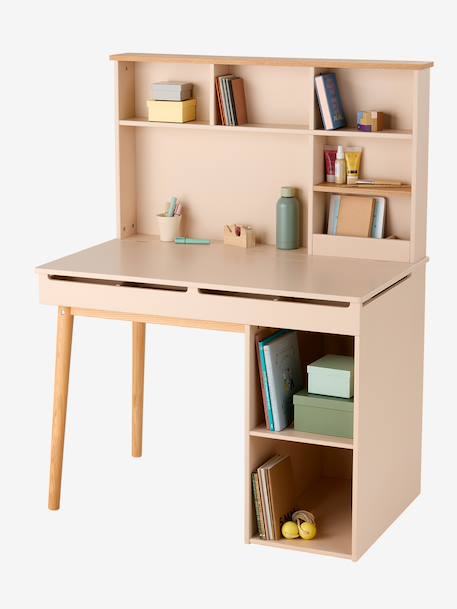 Bureau-coiffeuse enfant BLUSH rose pâle 5 - vertbaudet enfant 