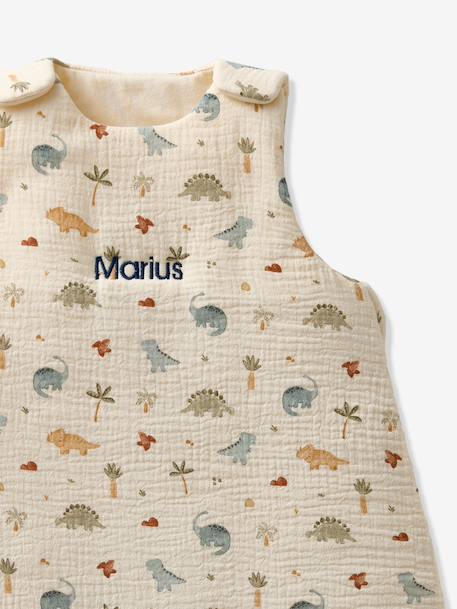 Gigoteuse personnalisable en gaze de coton MINISAURUS multicolore 7 - vertbaudet enfant 