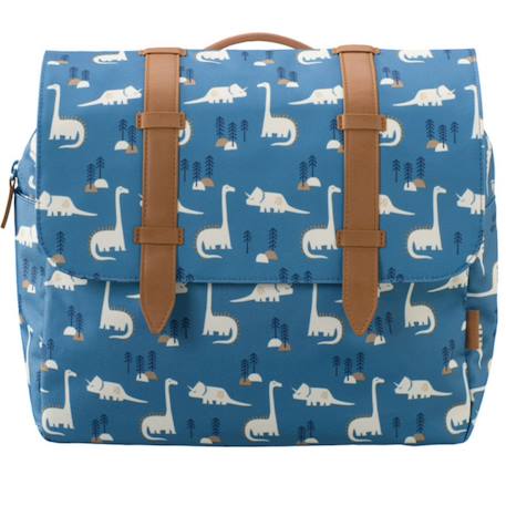 Cartable a4 maternelle Bleu, beige, marron+Marron, blanc+Marron, bleu+Olive, marron,blanc+Rose+Rose, marron, noir+Vert 1 - vertbaudet enfant 