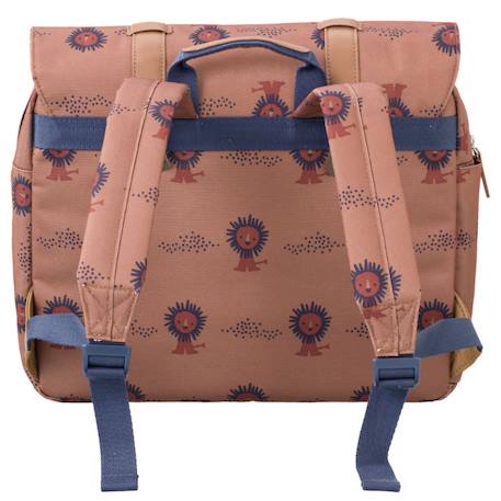 Cartable a4 maternelle Bleu, beige, marron+Marron, blanc+Marron, bleu+Olive, marron,blanc+Rose+Rose, marron, noir+Vert 8 - vertbaudet enfant 