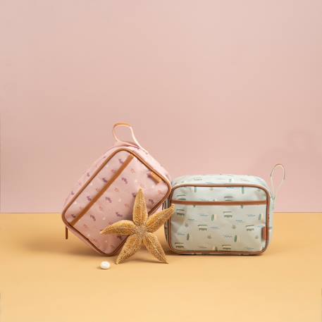 Trousse de toilette Blanc+Olive, marron,blanc+Vert 8 - vertbaudet enfant 