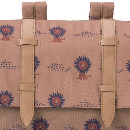 Cartable a4 maternelle Bleu, beige, marron+Marron, blanc+Marron, bleu+Olive, marron,blanc+Rose+Rose, marron, noir+Vert 9 - vertbaudet enfant 