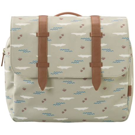 Cartable a4 maternelle Bleu, beige, marron+Ecru, marron, rouge+Marron, blanc+Marron, bleu+Olive, marron,blanc+Rose+Rose, marron, noir+Vert+Vert, bleu, écru 23 - vertbaudet enfant 