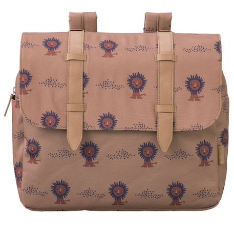 Cartable a4 maternelle Bleu, beige, marron+Marron, blanc+Marron, bleu+Olive, marron,blanc+Rose+Rose, marron, noir+Vert 7 - vertbaudet enfant 