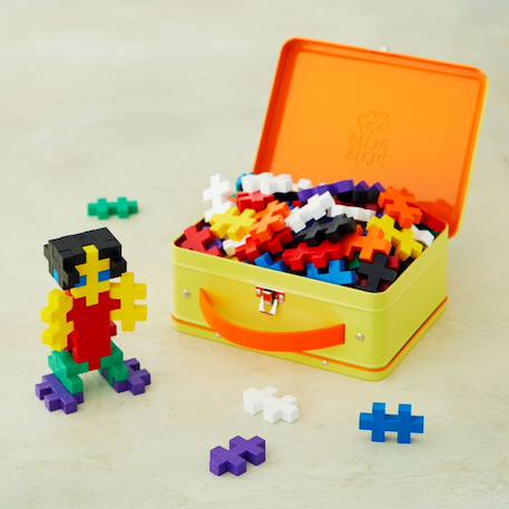 Valisette jeu de construction big 70 pcs Basic+Pastel 4 - vertbaudet enfant 