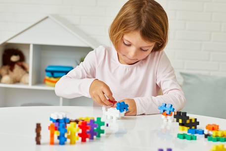 Boite jeu de construction big 50 pcs Basic+Pastel 4 - vertbaudet enfant 