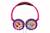 Casque stéréo filaire pliable barbie avec limitation de volume d'écoute MULTICOLORE 1 - vertbaudet enfant 