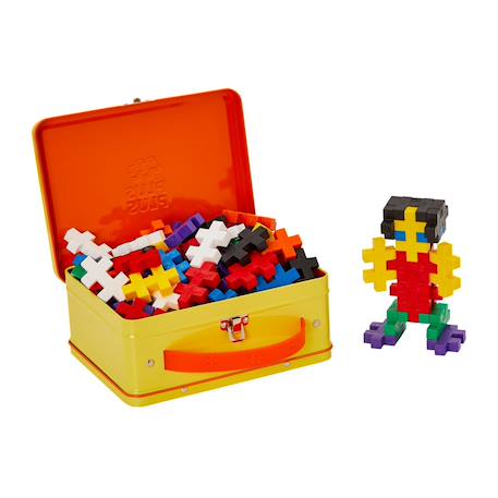 Valisette jeu de construction big 70 pcs Basic+Pastel 1 - vertbaudet enfant 