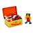 Valisette jeu de construction big 70 pcs Basic+Pastel 1 - vertbaudet enfant 