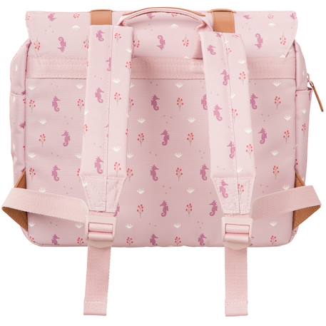 Cartable a4 maternelle Bleu, beige, marron+Marron, blanc+Marron, bleu+Olive, marron,blanc+Rose+Rose, marron, noir+Vert 14 - vertbaudet enfant 