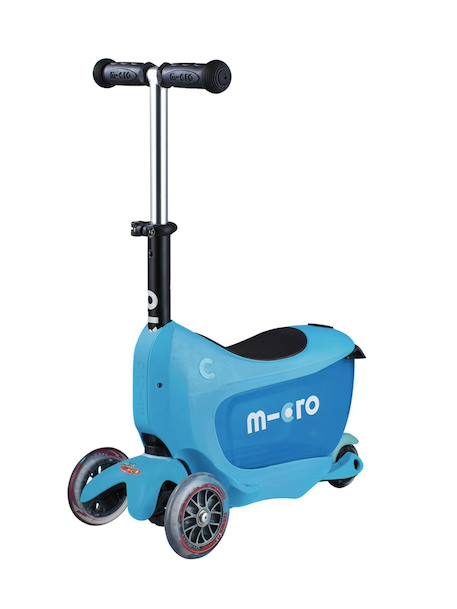 Trottinette évolutive mini 2go deluxe Bleu 6 - vertbaudet enfant 