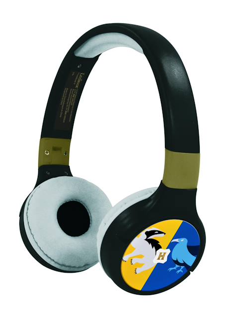 Casque 2 en 1 harry potter bluetooth et filaire avec limitation de son Noir 1 - vertbaudet enfant 