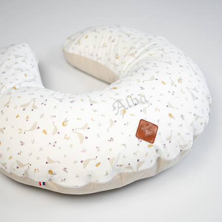 Coussin d'allaitement ergonomique + housse sidonia Sidonia, beige, écru, blanc 6 - vertbaudet enfant 