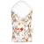 Couverture d'emmaillotage évolutive en coton néo vintage Néo vintage imprimé floral, beige, blanc 1 - vertbaudet enfant 