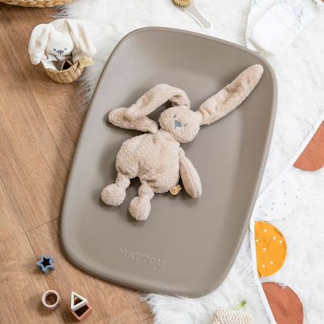 Matelas à langer en mousse softy gris (70 x 50 cm) Beige+Gris clair+Gris foncé+Taupe+Vert 23 - vertbaudet enfant 
