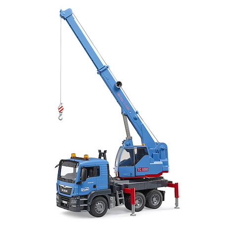 Camion grue man tgs Bleu 3 - vertbaudet enfant 