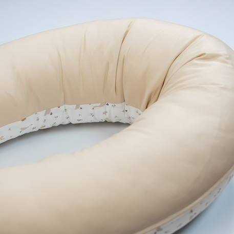 Coussin d'allaitement ergonomique + housse sidonia Sidonia, beige, écru, blanc 5 - vertbaudet enfant 
