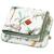 Set couverture et coussin pour berceau et couffin safari Safari, vert, gris, blanc 1 - vertbaudet enfant 