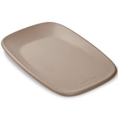 Puériculture-Matelas, accessoires de lange-Matelas à langer en mousse softy gris (70 x 50 cm)