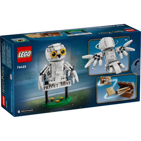 Lego harry potter - hedwige au 4 privet drive - 76425 Multicolore 6 - vertbaudet enfant 