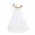 Robe cérémonie   col liberty    alizee Blanc rose floral 5 - vertbaudet enfant 