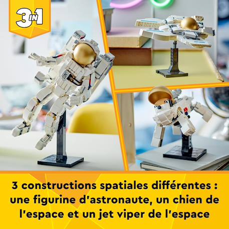 Lego creator - l'astronaute dans l'espace - 31152 Blanc 6 - vertbaudet enfant 