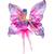Barbie danseuse à papillon - poupée transformation 2 en 1 Rose 2 - vertbaudet enfant 