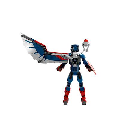 Figurine du nouveau captain america à construire 76296 Multicolore 5 - vertbaudet enfant 