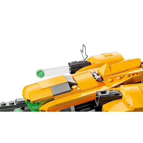 Marvel le vaisseau de bébé rocket 76254 Multicolore 5 - vertbaudet enfant 