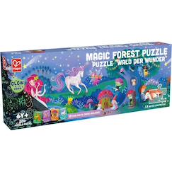 Jouet-Jeux éducatifs-Puzzles-Puzzle forêt des miracles phosphorescent xxl
