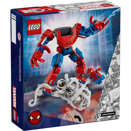 Marvel le robot de spider-man contre anti-venom 76308 Multicolore 6 - vertbaudet enfant 