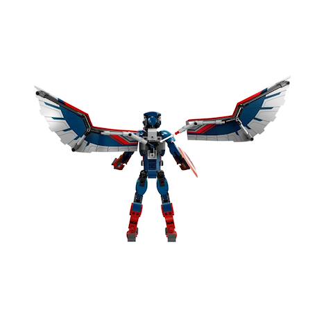 Figurine du nouveau captain america à construire 76296 Multicolore 6 - vertbaudet enfant 