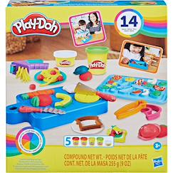 Jouet-Activités artistiques et musicales-Loisirs créatifs-Play-doh kit du petit chef cuisinier pâte à modeler