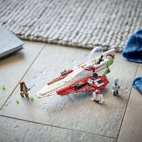 Lego star wars - le chasseur jedi d'obi-wan kenobi - 75333 Multicolore 4 - vertbaudet enfant 