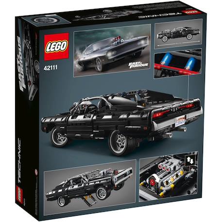 La dodge charger de dom 42111 Noir 6 - vertbaudet enfant 