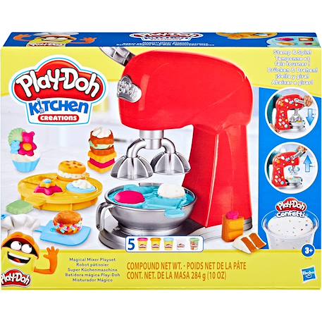 Play doh robot pâtissier Rouge 1 - vertbaudet enfant 