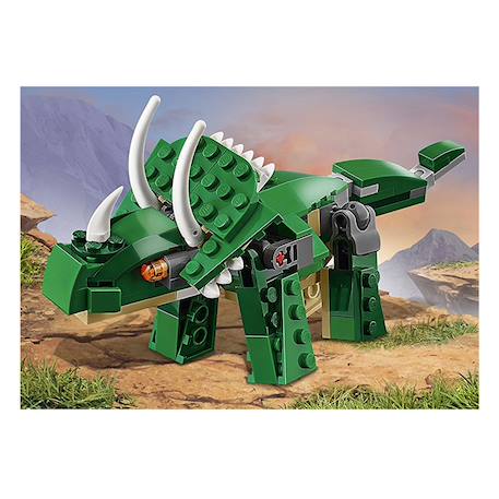 Creator - le dinosaure féroce 31058 Multicolore 4 - vertbaudet enfant 