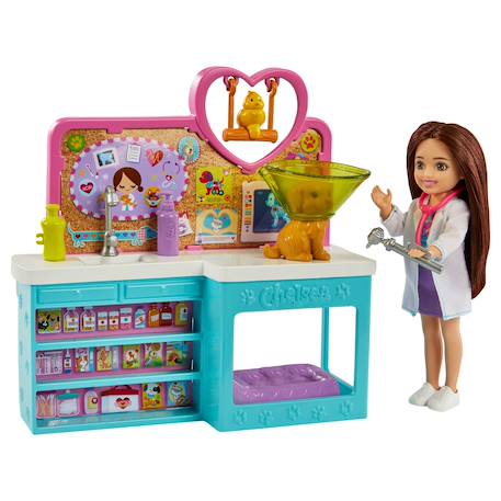 Barbie coffret chelsea vétérinaire Multicolore 4 - vertbaudet enfant 