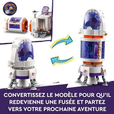 La station spatiale martienne et la fusée 42605 Multicolore 5 - vertbaudet enfant 