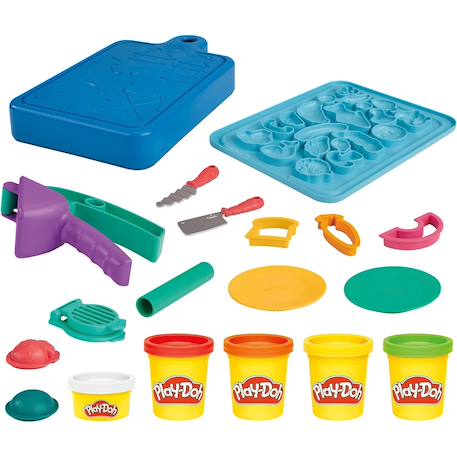 Play-doh kit du petit chef cuisinier pâte à modeler Multicolore 2 - vertbaudet enfant 