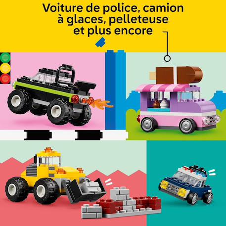 Lego classic - les véhicules créatifs - 11036 Multicolore 6 - vertbaudet enfant 