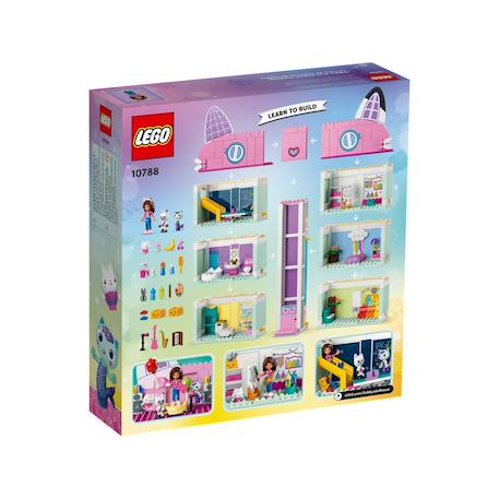 Gabby's dollhouse la maison magique de gabby 10788 Multicolore 6 - vertbaudet enfant 