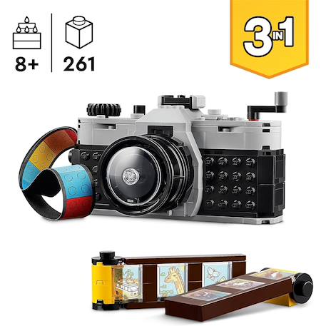 L'appareil photo rétro 31147 Multicolore 2 - vertbaudet enfant 