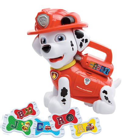 Jouet éducatif pat' patrouille - marcus croc'lettres Multicolore 2 - vertbaudet enfant 
